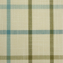 Capri Hudson Yarn Dyed Small Plaid Blackout Design Fabric - Upholstery Fabric