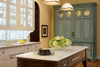 Kitchen photo in Chicago
