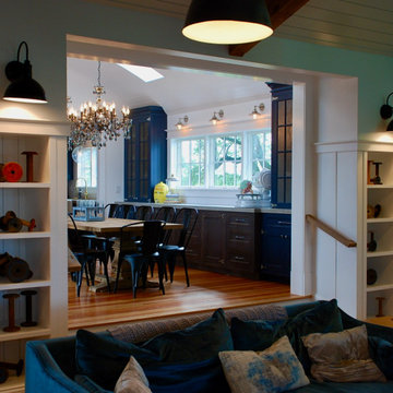 View From Family Room To Dining Area