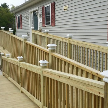 Handicap Ramp with RDI ADA Railings