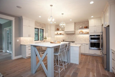 Inspiration for a transitional kitchen remodel in Cedar Rapids