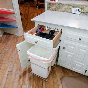 Powered Waste Pull Out