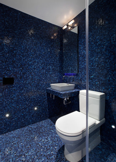Современный Ванная комната by David Bucovy Architect