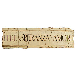 La Dolce Far Niente SIGN in Italian "The Sweetness of Doing" Nothing Plaque Wall 