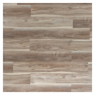 Bestlaminate Vinduri Aspen Gray Oak 4.5mm 12 mil Vinyl Flooring w/Pad