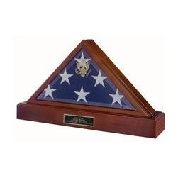 Burial Flag And Pedestal Display Case - Products