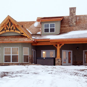 House Plan 16812WG comes to life in Saskatchewan!
