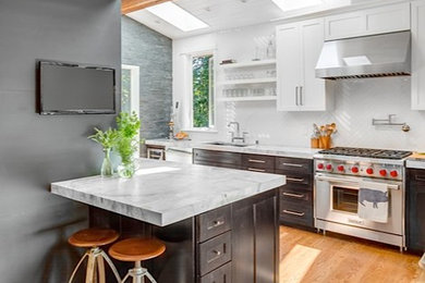 Kitchen - contemporary kitchen idea in Other