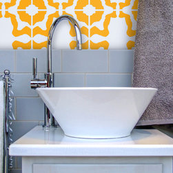 Tyles Marbled Floral - Paint And Wall Covering Supplies
