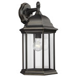 Generation Lighting Collection - Sea Gull Lighting Large 1-Light Downlight Outdoor Lantern, Antique Bronze - Blubs Not Included