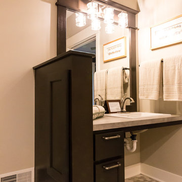 Walk-In Shower and Bathroom