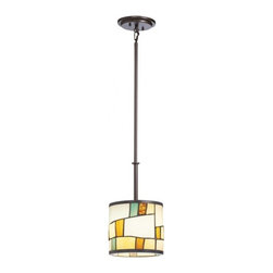 1 Bulb Mini Pendant by Kichler Lighting Mihaela with Shadow Bronze finish - Lighting