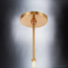 Luxury Bohemian Chandelier, Satin Brass, UEX2084