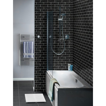 MSI SMOT-GL-T-39 3" x 9" Rectangle Solid Wall Mosaic Tile - - Glacier Blue