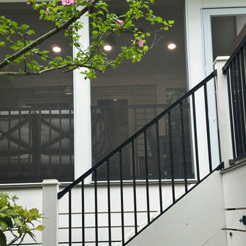 Arlington, VA | Modern Farmhouse Screened Porch