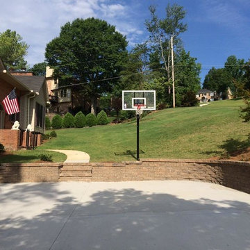 Driveway Basket Ball Court