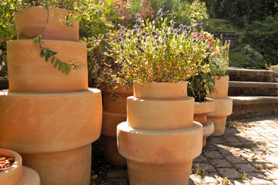 Réalisation d'une terrasse craftsman.