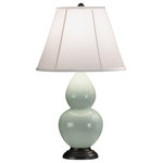 Robert Abbey - Robert Abbey 1787 Small Double Gourd - One Light Table Lamp - Shade Included: TRUE Cord Color: SilverBase Dimension: 5.25 x 1.63* Number of Bulbs: 1*Wattage: 150W* BulbType: E26 Medium Base* Bulb Included: No
