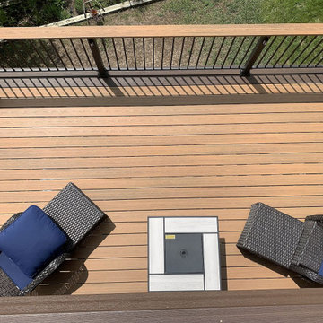 Fiberon Decking Creates a  Rich Warm Appearance