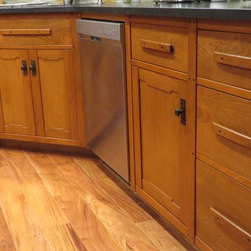 Greene & Greene inspired kitchen remodel