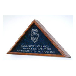 Border Patrol Flag Display Case - Products