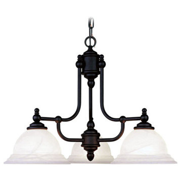 North Port Chandelier, Black