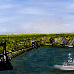 Land and Sea, Divya Prabhakaran - Paintings