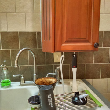 Before - Cabinet and sink delima