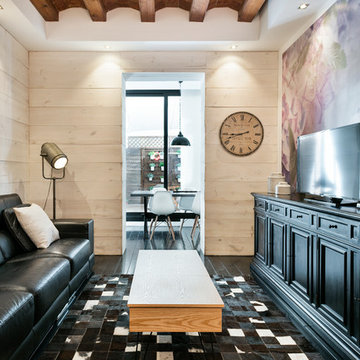 Un apartamento ecléctico en Barcelona