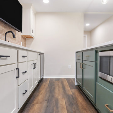 Traditional/Transitional Basement Finish Leawood, KS
