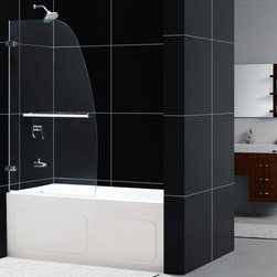 DreamLine Aqua Uno Tub Door 34" SHDR-3534586 - Bath Products