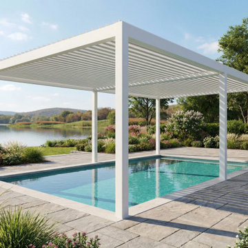 Motorized Pergola Patio Projects