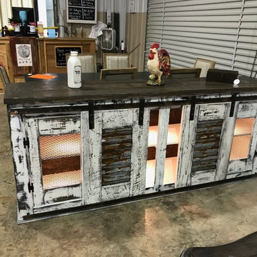 Barn Door Consoles