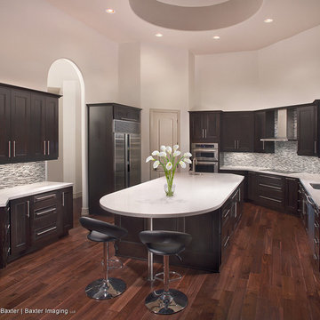 Warm Contemporary Kitchen Remodel