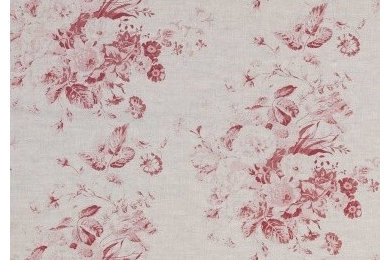 Constance Raspberry Fabric