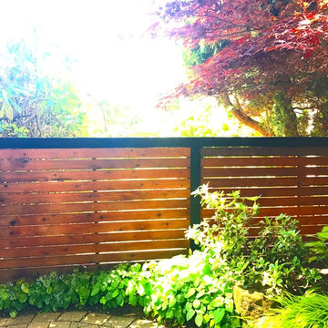 Horizontal Wood Fence