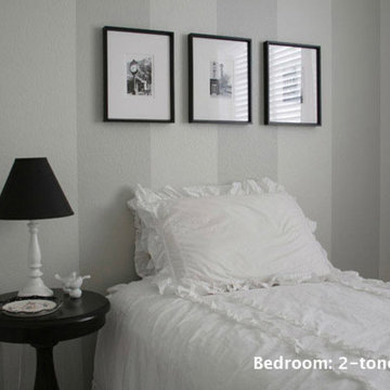 Bedroom Vertical Stripes