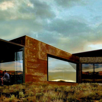 High Desert Rustic Minimalist Home