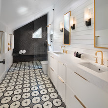 Powder room bathroom