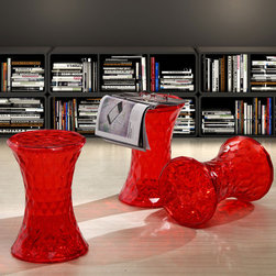 Pryce Stool : colorful acrylic stool & side table - Products