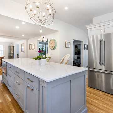 Sophisticated and Subtle Kitchen Addition | Sudbury, MA