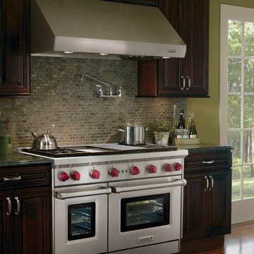 Wolf 60" Wall Mount Canopy Range Hood, Stainless Steel | PW602718
