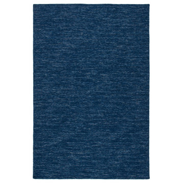 Safavieh Kilim Klm125N Solid Color Rug, Navy/Blue, 2'3"x9'