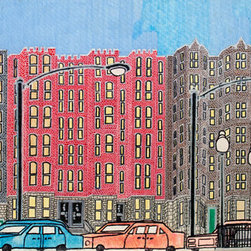 City Streets 1, Kenneth Williams - Fine Art Prints