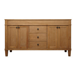 60" Marilla Double Vessel Sink Vanity - Bathroom Vanities And Sink Consoles