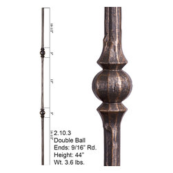 Mediterranean Wrought Iron Balusters - Products