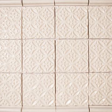 Ancient Petals Relief Backsplash