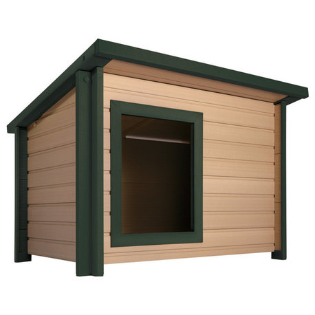 ECOFLEX Lodge Style Dog House, Jumbo
