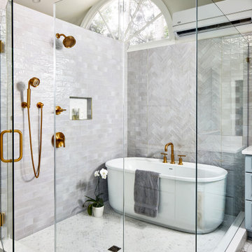 Master Bath and Closet - Arlington, VA