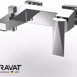 Bravat Wall Mounted Bathtub Faucet - Bathtub Faucets